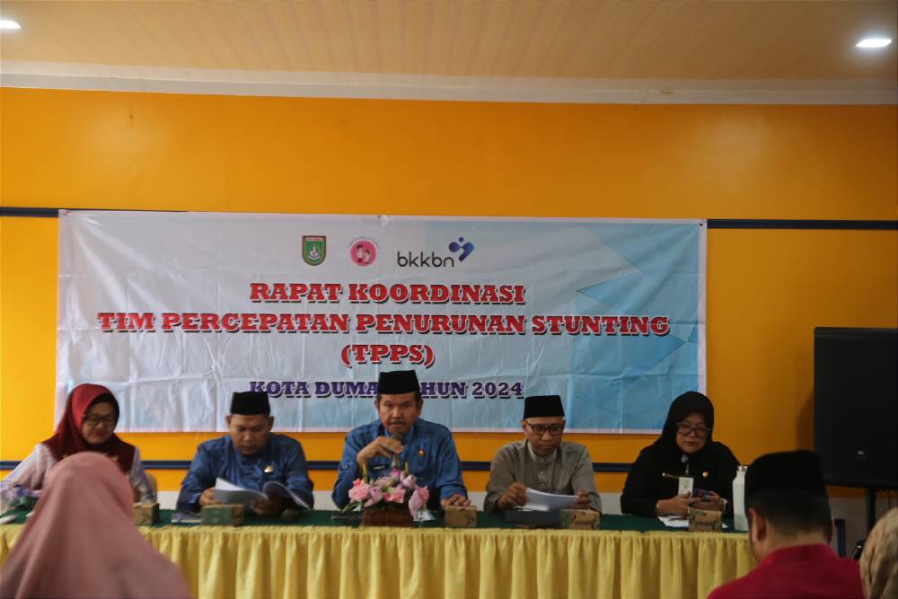 Sukseskan Survei Status Gizi Indonesia (SSGI), Pemko Dumai Bentuk 4 Tim Pendamping Pengumpulan Data Untuk 36 Kelurahan