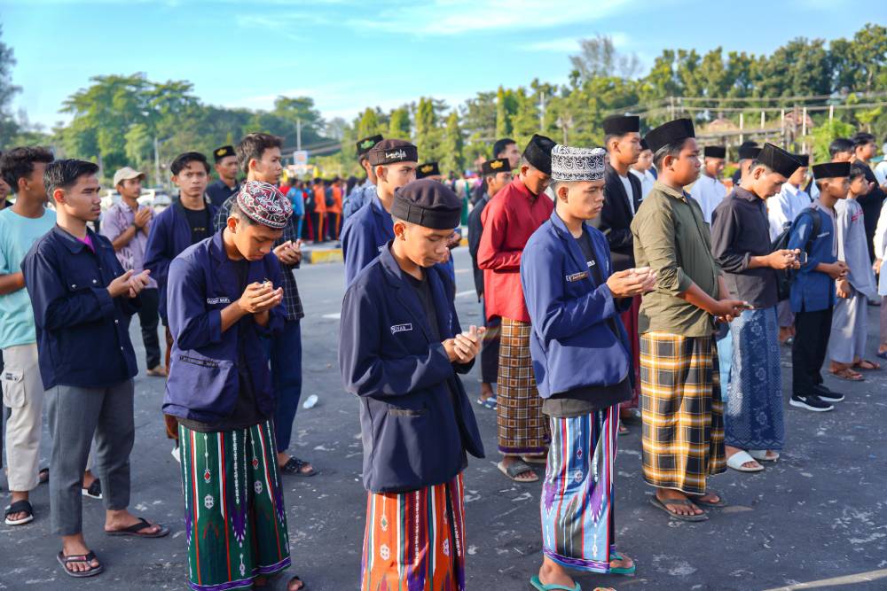 50 Santri Ponpes se-Kota Dumai Berangkat ke Bengkalis, Semarakkan Peringatan Hari Santri Nasional Tingkat Provinsi Riau 2024
