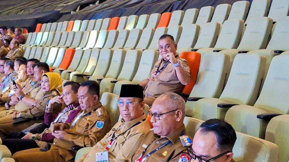 Sukseskan Implementasi Asta Cita Presiden RI Prabowo Subianto, Pjs Wali Kota Dumai Dan Forkopimda Hadiri Rakornas Kementerian Dalam Negeri 2024 
