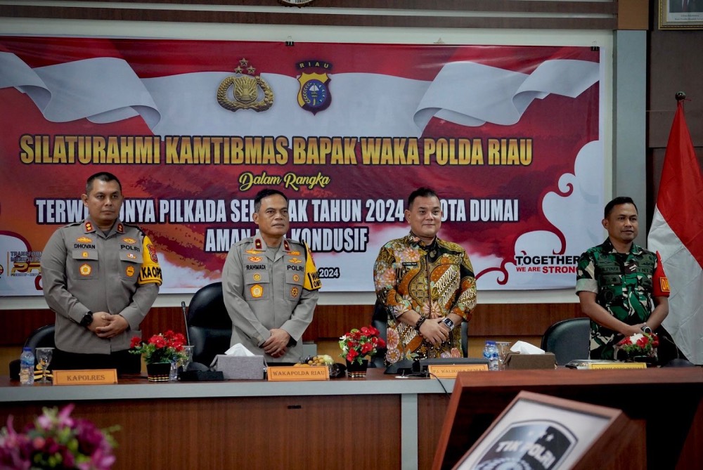 Pengamanan Pilkada di Kota Dumai: Wakapolda Riau Berikan Arahan Strategis Kepada Seluruh Stakeholder