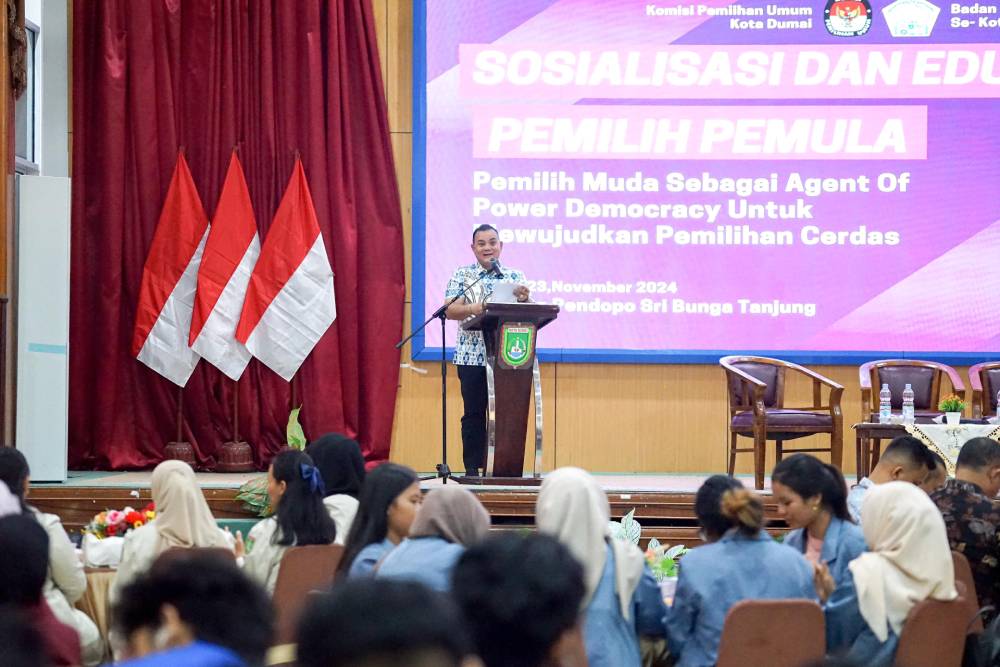 Pjs Wali Kota Dumai Ajak Pemilih Muda Jadi Agen Perubahan dalam Demokrasi