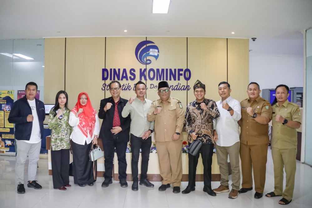 Tingkatkan Silahturahmi, Diskominfotiksan Kota Dumai, Terima Kunker Komisi IV DPRD Pelalawan    