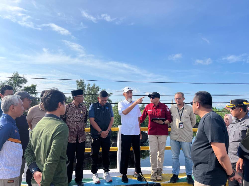 Tinjau Rencana Penataan Bantaran Sungai Dumai, Wako Paisal Gerak Cepat Eksekusi Program Lanjutan Penanggulangan Banjir