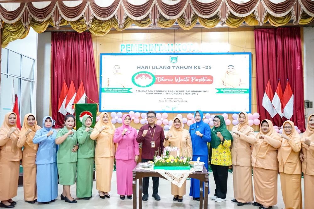 Peringatan HUT DWP ke-25 di Kota Dumai Tahun 2024: Penguatan Fondasi Transformasi Organisasi DWP Menuju Indonesia Emas 2045 