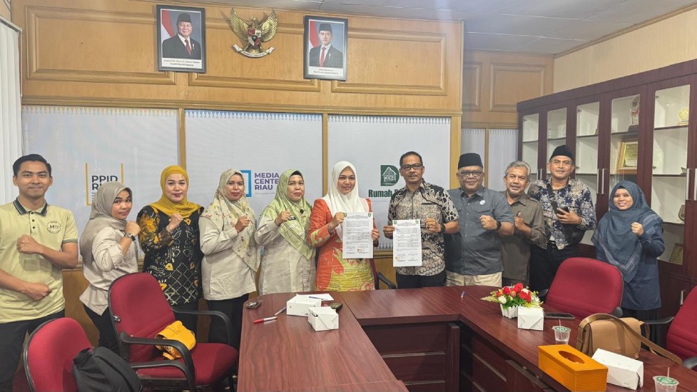 Diskominfotik Riau bersama Diskominfotiksan Dumai Teken PKS Berbagi Pakai Aplikasi PPRG, Wujudkan Program Pembangunan Berbasis Gender Equality