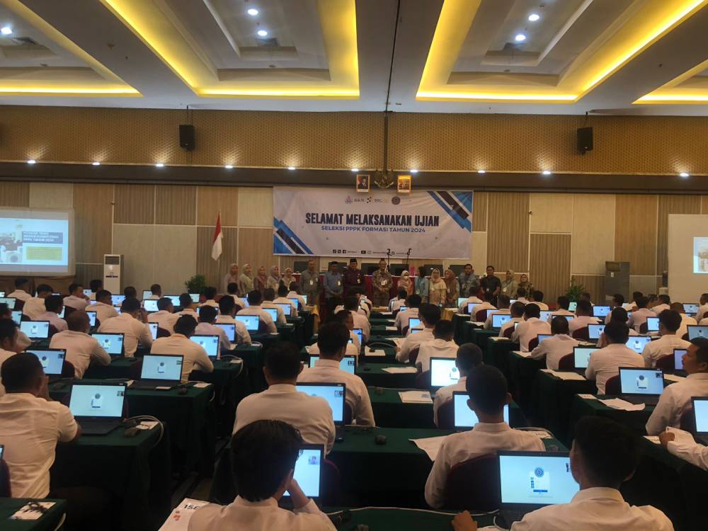 Tinjau Langsung Uji Kompetensi PPPK Tahap I Pemko Dumai, Sekdako: Barengi dengan Ikhtiar dan Doa