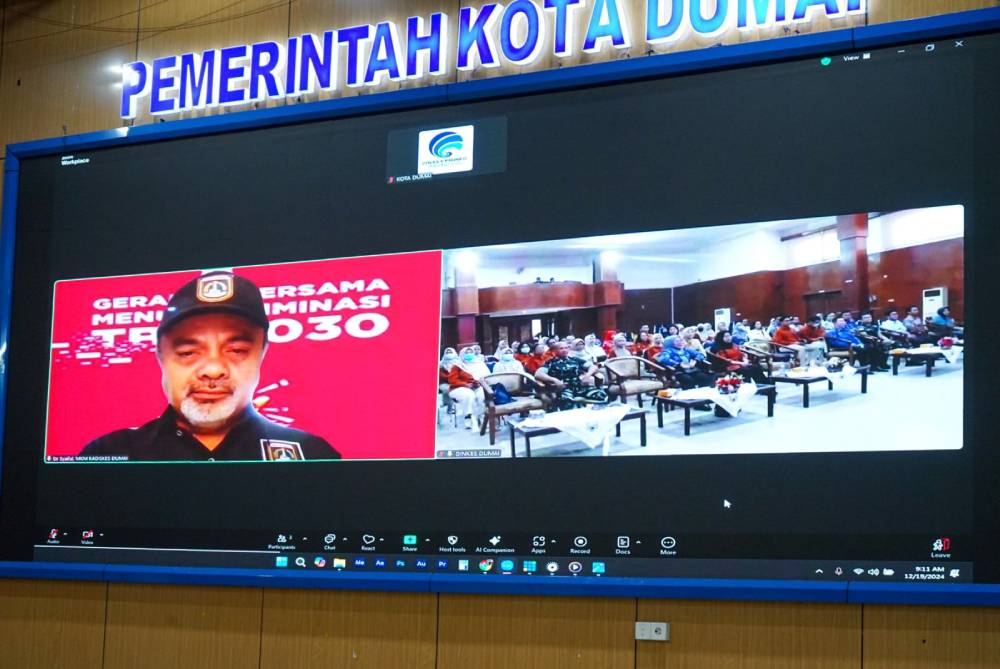 Sosialisasikan Penanganan Tuberkolosis Kepada RS Dan Klinik Swasta Di Kota Dumai, Dinkes Ajak Semua Pihak Jalin Kolaborasi Baik 