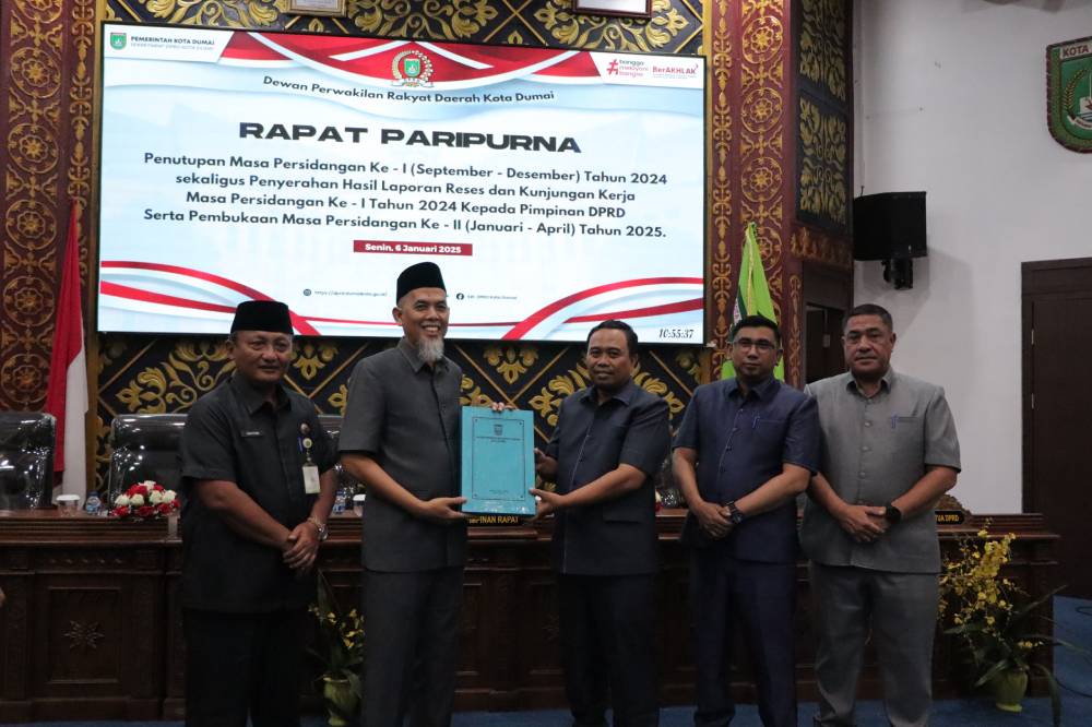 Pembukaan Masa Persidangan ke-II Tahun 2025, Wako Dumai Ajak Seluruh Stakeholder Tingkatkan Sinergi Demi Kemajuan Daerah