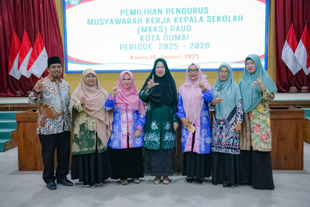 MKKS PAUD Dumai Pilih Kepengurusan Baru, Bunda PAUD Optimis Tingkatkan Kualitas Pendidikan