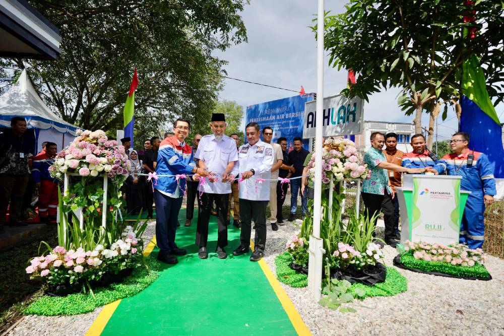 PDAM Tirta Dumai Bersemai Secara Resmi Pasok Kebutuhan Air Bersih PT. Kilang Pertamina Internasional - Unit II Dumai 