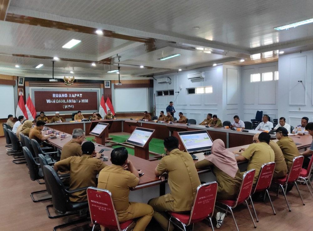 Matangkan Persiapan Tuan Rumah, Sekdako Pimpin Rakor Persiapan Porprov Riau 2026 di Dumai Kota Idaman