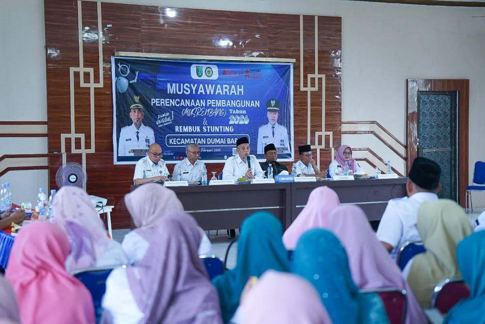 Buka Gelaran Musrenbang Kecamatan Dumai Barat, Wako Paisal Dengarkan Aspirasi Dan Usulan Dari Masyarakat Secara Langsung 
