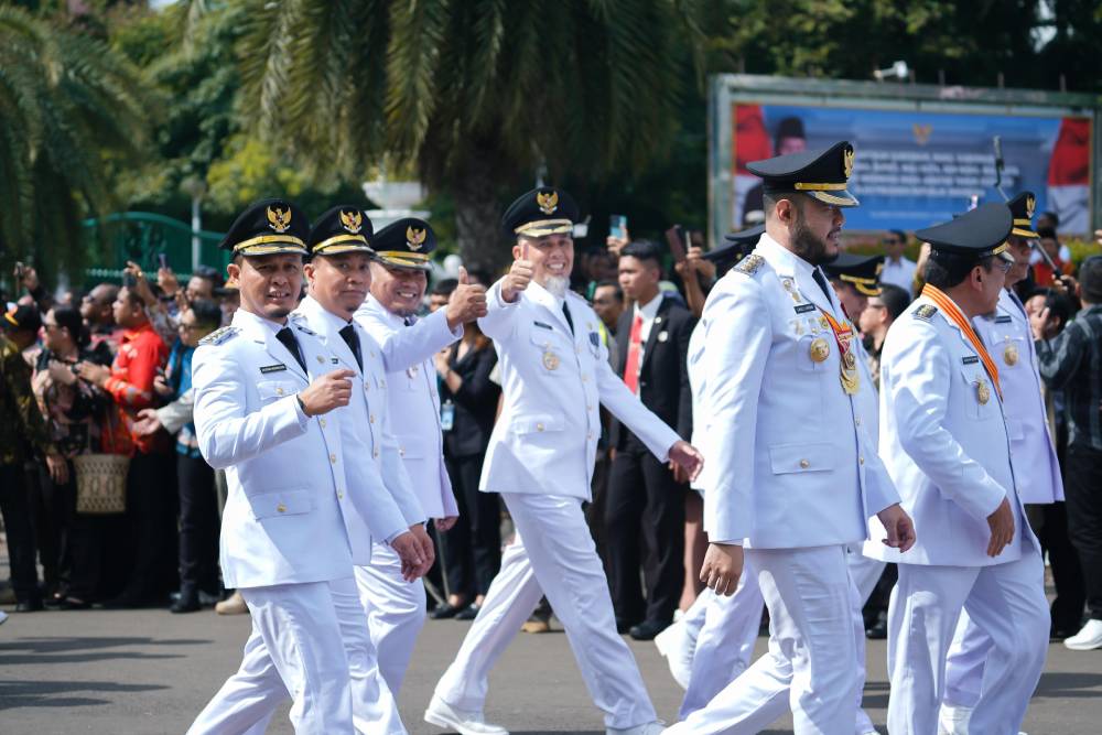 H Paisal-Sugiyarto Ikuti Rangkaian Prosesi Pelantikan Kepala Daerah, Mulai dari Kirab Sampai Dilantik Presiden RI 