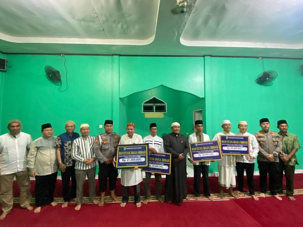 Safari Ramadhan Perdana Wawako Sugiyarto di Musala Al Hikmah Bagan Besar, Ajak Masyarakat Bersama Membangun Dumai Kota Idaman