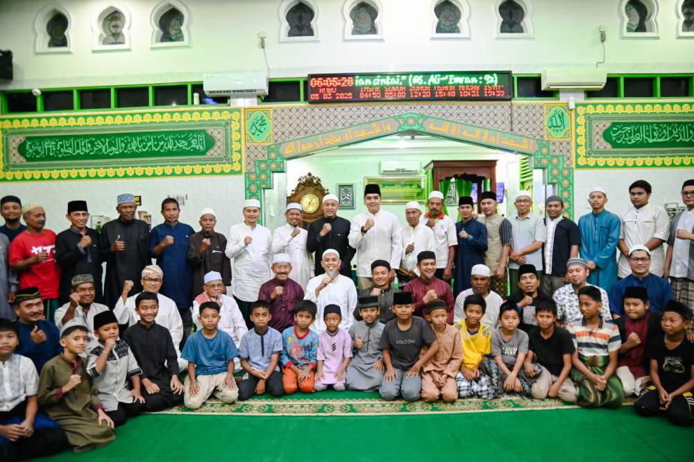 Safari Subuh di Masjid Al Muflihin Sungai Teras, Wako H Paisal Berpesan Agar Jemaah Semangat Memakmurkan Masjid