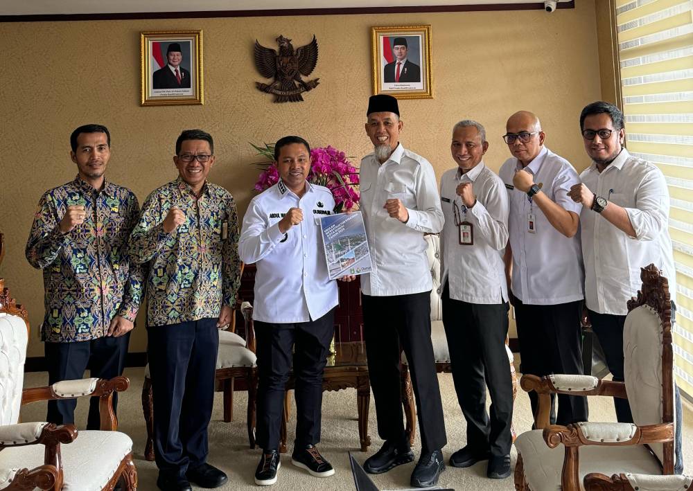 Bertemu Di Kantor Gubernur Riau, Wako Paisal Dan Gubernur Abdul Wahid Diskusi Banyak Hal Tentang Pembangunan Kota Dumai 
