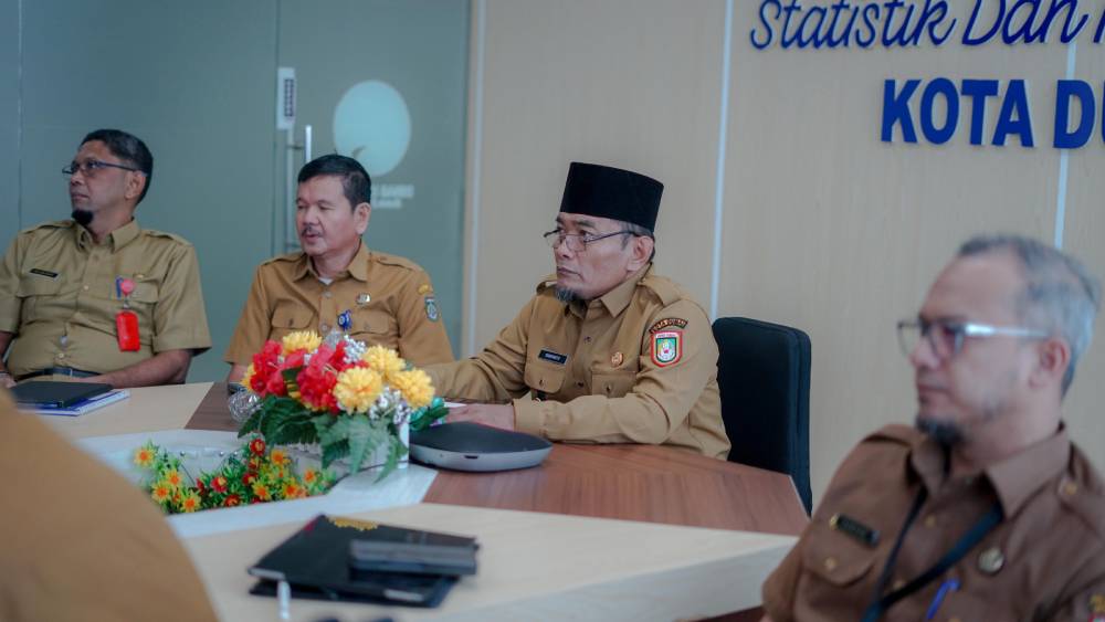 Ikuti Rakor Agraria, Wawako Sugiyarto Dukung Komitmen Optimalisasi Manajemen Agraria Di Kota Dumai