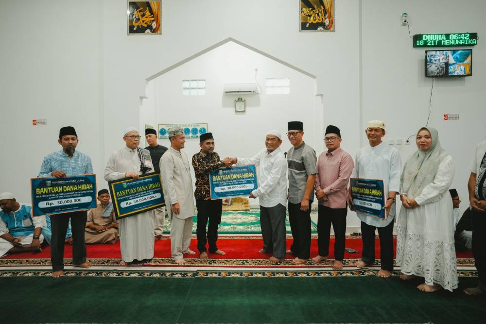 Safari Ramadan di Musala Nurul Huda Kelurahan Ratu Sima, Wawako Sugiyarto: Selamat Menyambut Hari Kemenangan