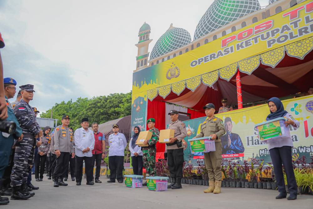 Puncak Arus Mudik Mulai Terjadi Di Kota Dumai, Kapolda Riau Pastikan Kesiapan Pos Pengamanan Mudik 