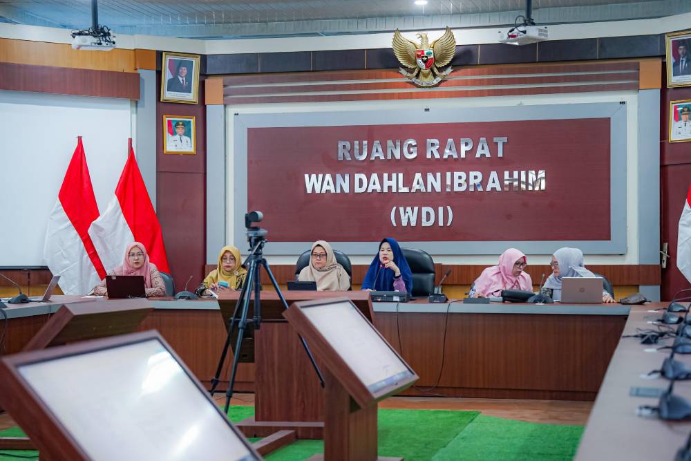 Rapat Koordinasi Pembentukan dan Rencana Kerja TP Posyandu se-Provinsi Riau, Leni Ramaini : Mari Tingkatkan Kualitas 6 SPM Posyandu di Kota Dumai