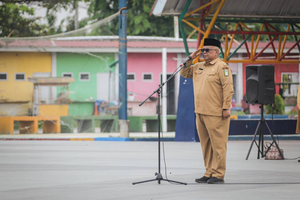 Pimpin Apel Gabungan, Kadis Kominfotiksan Dumai Dorong Penggunaan SPBE di Seluruh OPD