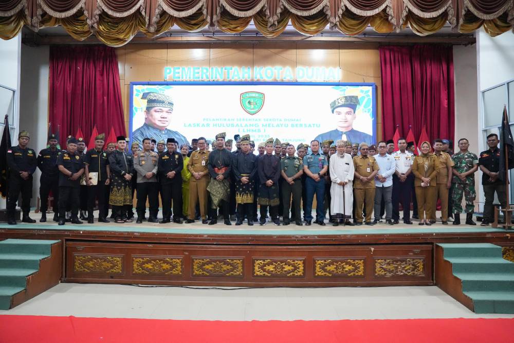 Pengurus Laskar Hulubalang Melayu Bersatu (LHMB) Kota Dumai Resmi Dilantik, Sekdako: Kita Harus Terus Menyatu Untuk Dumai Kota Idaman Yang Maju 