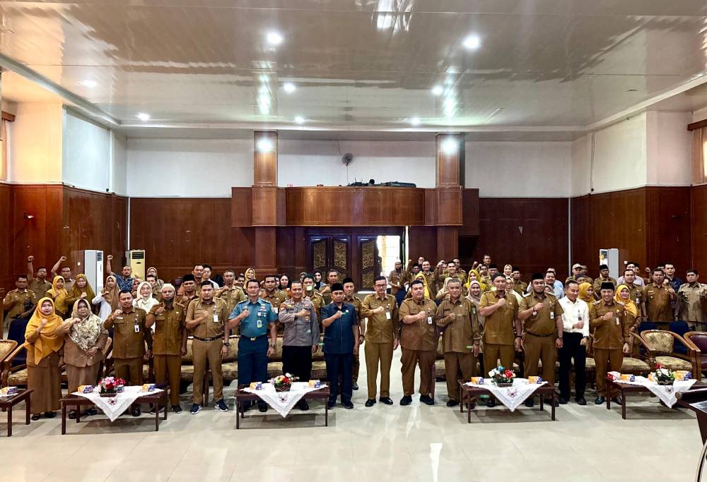 Sekda Kota Dumai Resmi Buka Sosialisasi Pembentukan Koperasi Kelurahan Merah Putih Tingkat Kota Dumai : Berikan Pemahaman dan Petunjuk Teknis Pada Para Peserta