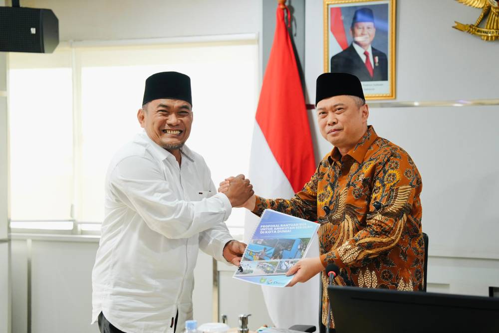 Sambangi Kemenko Perekonomian Dan Kemenhub RI, Wawako Sugiyarto Fokus Pada Usulan Beberapa Hal Ini 