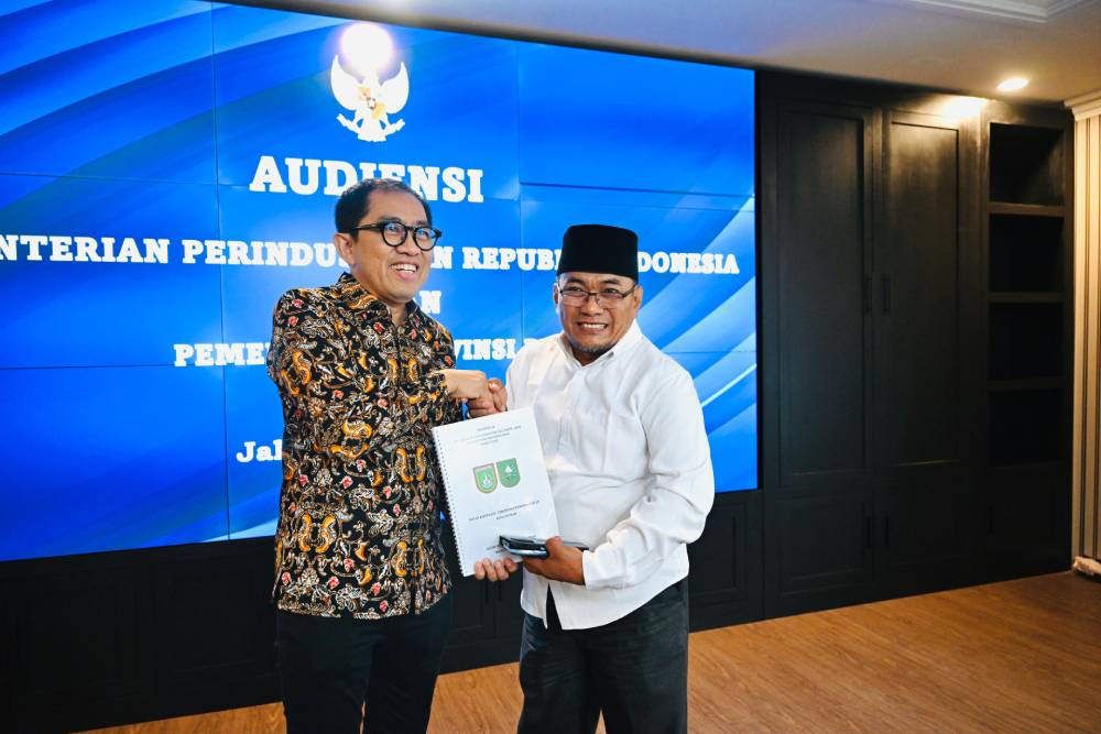Bertemu Langsung Dengan Wakil Menteri Perindustrian Faisol Reza, Wawako Sugiyarto: Pemprov Dan Pemko Usulkan Pengembangan Kawasan Industri Selinsing Di Kota Dumai 