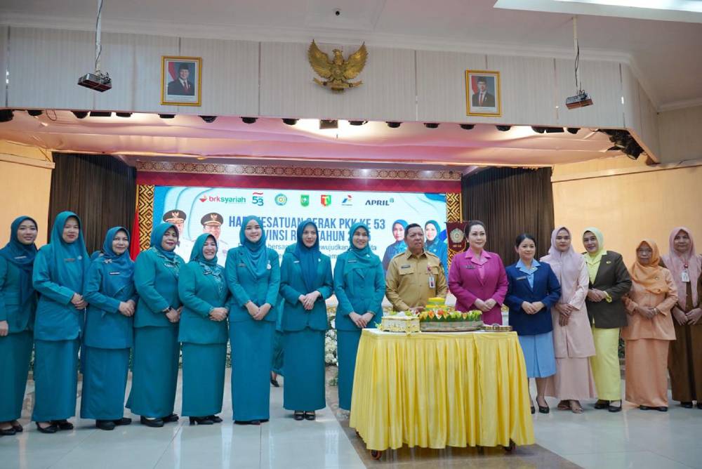 Puncak Peringatan HKG PKK ke-53 Provinsi Riau: Bergerak Bersama Menuju Indonesia Emas 