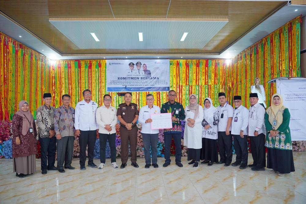 Wujudkan Penerimaan Siswa yang Adil dan Transparan, Dinas Pendidikan dan Kebudayaan Kota Dumai Melaksanakan Komitmen Bersama Pakta Integritas SPMB