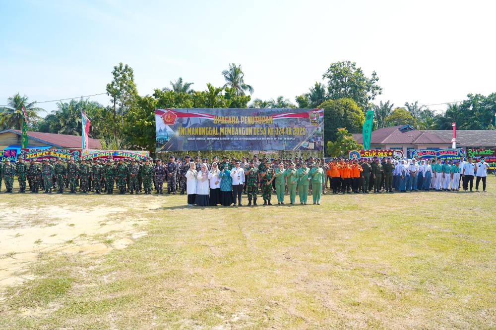 Penutupan TMMD Ke-124: Wujud Nyata Sinergi TNI, Pemerintah dan Masyarakat