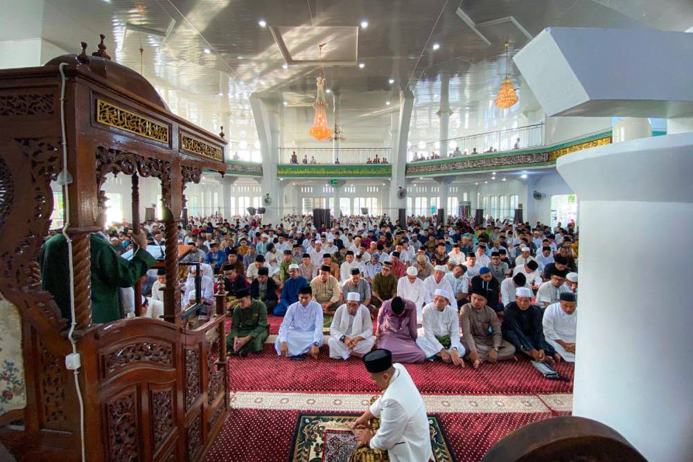 Salat Idul Adha 1446 H di Masjid Agung Al Manan, Sekdako Dumai: Teladani Keikhlasan Nabi Ibrahim dan Keteguhan Iman Nabi Ismail