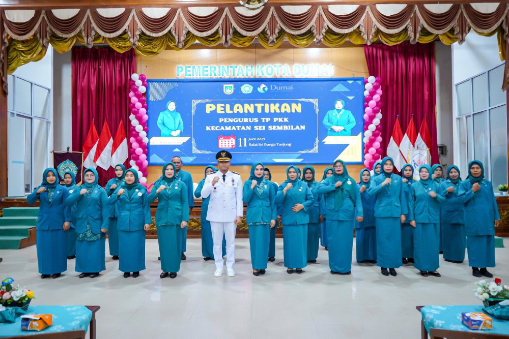 Pelantikan Ketua TP PKK dan Posyandu Kecamatan Sei Sembilan, Sinergi untuk Kesejahteraan Masyarakat 