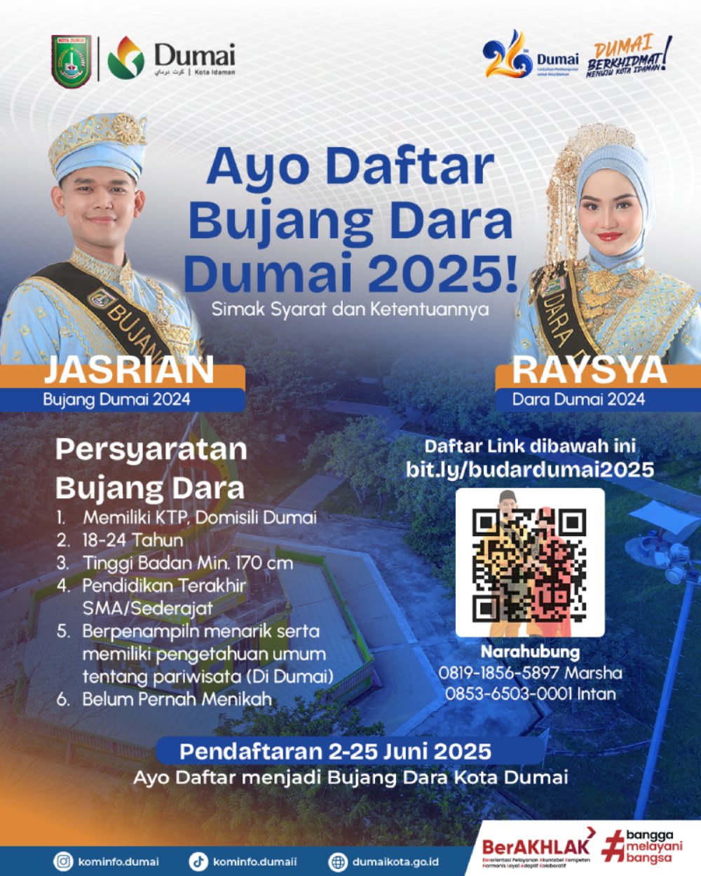 Ayo Daftar Bujang Dara Dumai 2025! Simak Syarat dan Ketentuannya