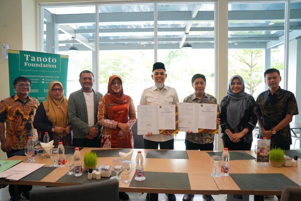 Pemko Dumai dan Tanoto Foundation Kembali Teken MoU, Fokus Peningkatan Kualitas Pendidikan Dasar, Pengembangan Anak Usia Dini serta Pencegahan Stunting