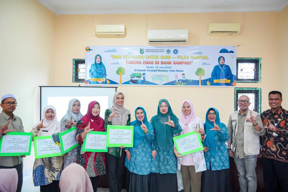 DLH Dan TP Posyandu Sepakat Kelola Sampah Melalui Konsep Bank Sampah 