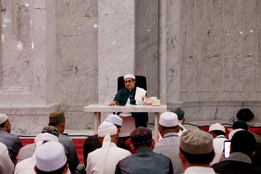 Kajian Subuh Tuan Guru Babussalam Besilam Langkat: Beramal Ikhlas dan Waspadai Godaan Syaitan