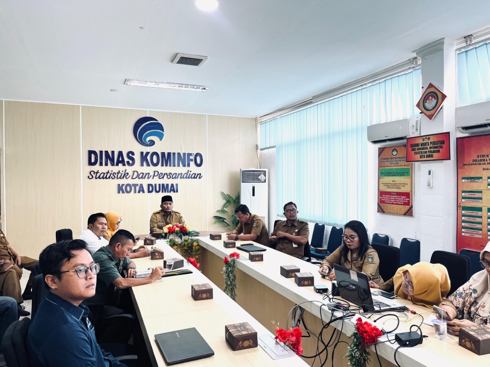 Pemko Dumai Ikuti Rapat Koordinasi Pengendalian Inflasi Bersama Kementerian Dalam Negeri RI 