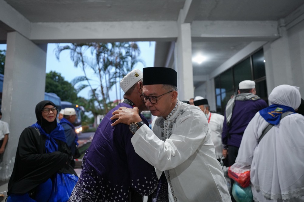 270 Jamaah Haji Dumai tiba di Asrama Haji Batam, H Yusrizal : Semoga Menjadi Haji yang Mabrur dan Membawa Berkah bagi Daerah