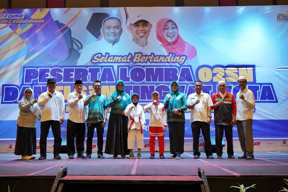 Gelar Lomba O2SN dan FLS3N Jenjang SD, Pemko Dumai : Kembangkan Talenta Olahraga dan Seni Anak Idaman