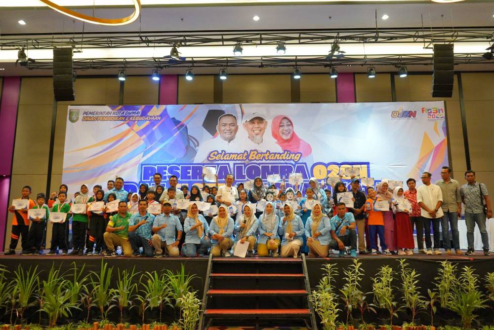 Penutupan Lomba O2SN dan FLS3N Jenjang SD Kota Dumai, Pemko: Selamat Kepada Pemenang