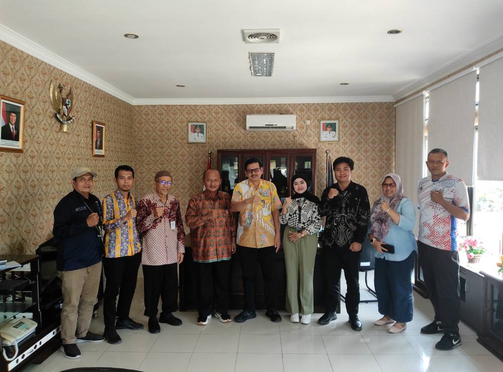 Jajaki Kerja Sama di Bidang Transportasi, Sekda Dumai H Indra Gunawan Sambut Hangat Silaturahmi PT Aerobus Transport Manunggal 