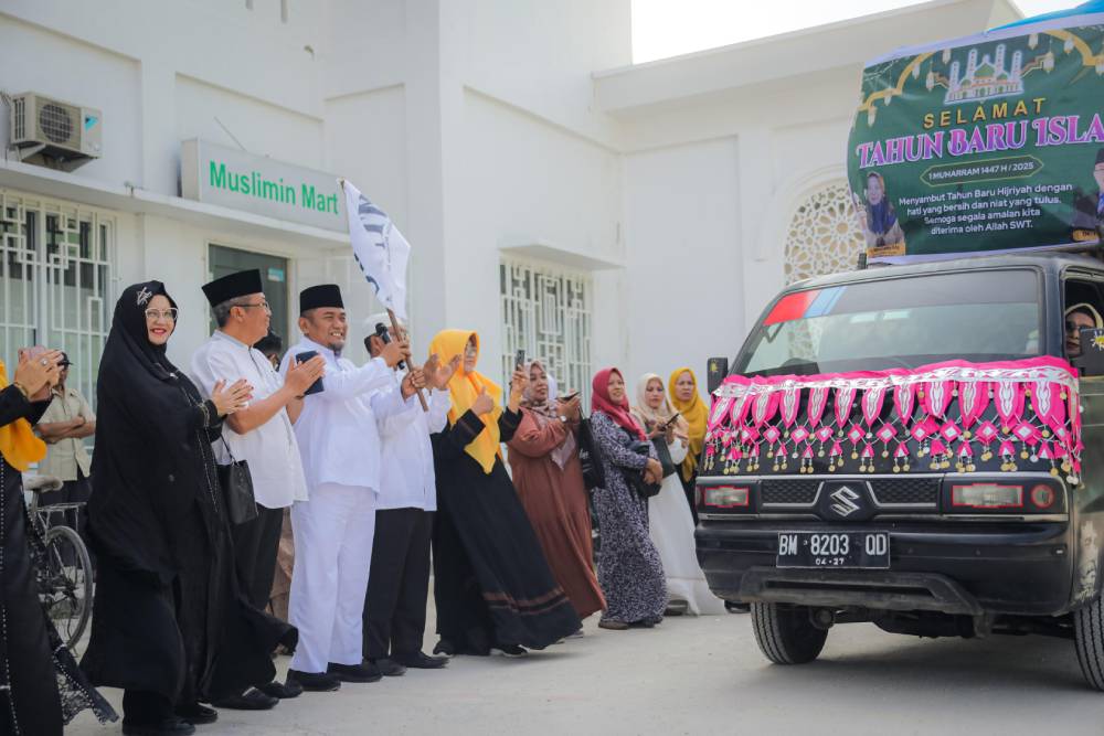 Wakil Wali Kota Dumai Lepas Pawai Ta’aruf MTMIC, Semarakkan Syiar Islam di Kota Dumai