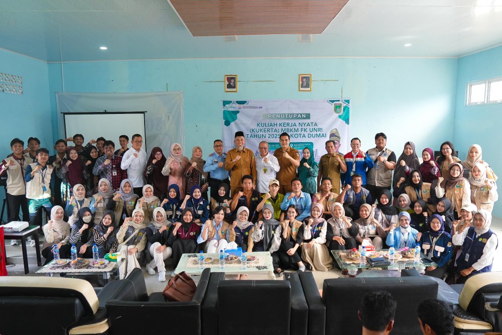 Wali Kota Dumai Apresiasi Mahasiswa FK Unri: Kukerta Harus Berdampak Nyata di Masyarakat