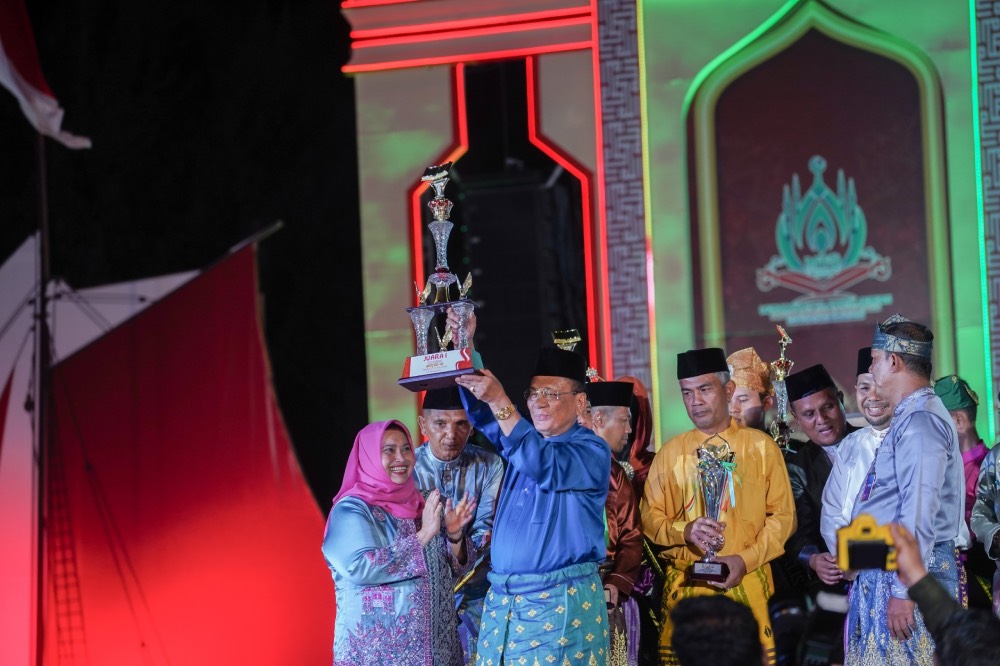 MTQ ke XLIII Provinsi Riau Tahun 2025, Resmi Ditutup, Tuan Rumah Raih Gelar Juara Umum