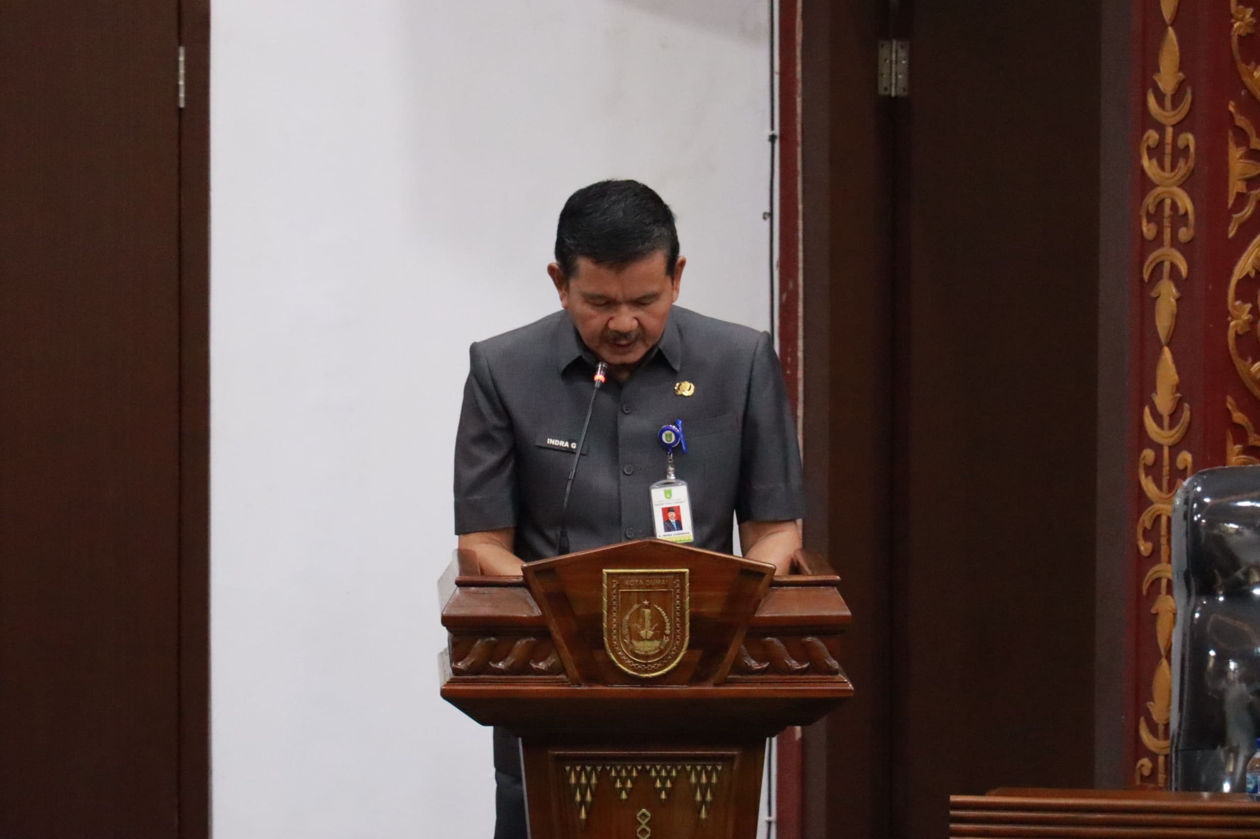 Beri Tanggapan dan Jawaban, Sekda H Indra Gunawan Apresiasi Masukan Konstruktif dari Fraksi-Fraksi Terkait Ranperda RPJMD Dumai 2025-2029