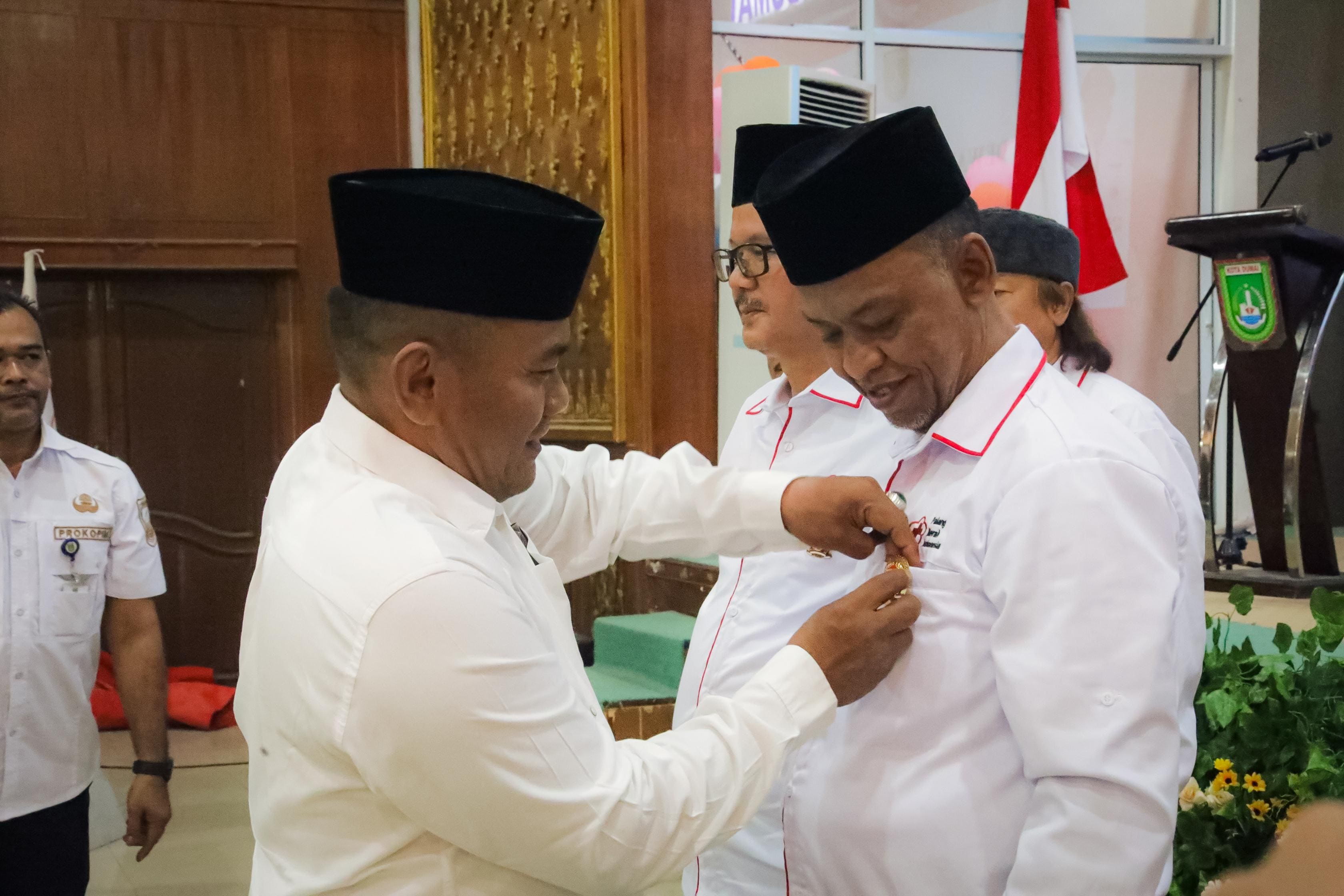 Pengurus Baru PMI 2025-2030 Resmi Dikukuhkan, Wakil Wali Kota Dumai Tekankan Peran Sosial Kemanusiaan