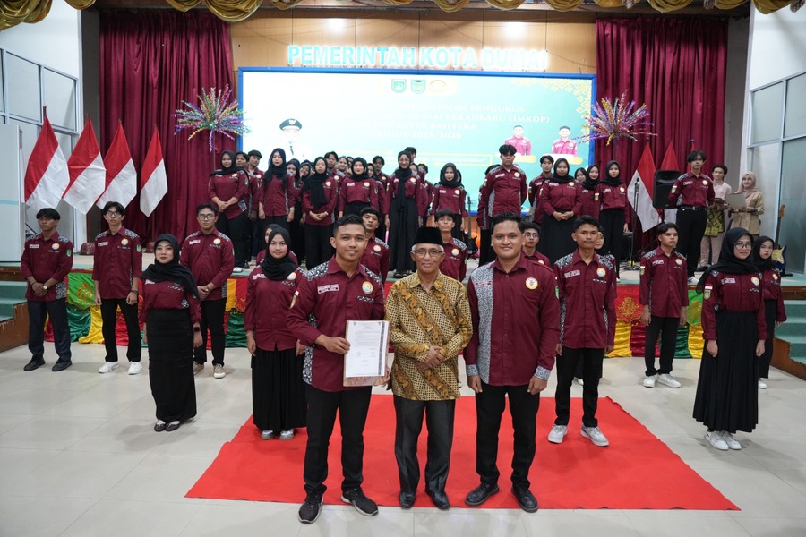 Pengurus IMKDP Periode 2025-2026 Resmi Dilantik, Pemko Dumai Pesankan Jaga Nama Baik Dan Gali Semua Potensi 