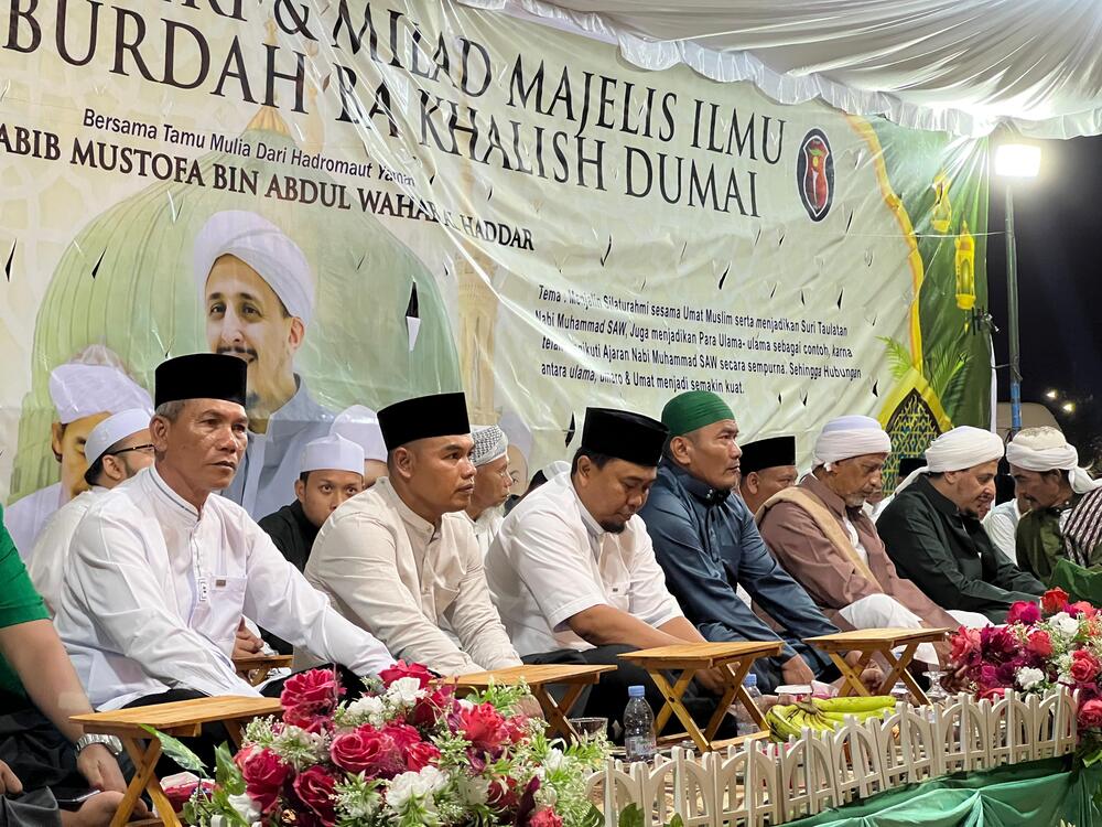 Semarak Salawat Burdah di Haul Imam Bushiri sekaligus Peringatan Milad ke-6 Majelis Al Burdah Ba Khalis, Wawako Sugiyarto: Perkuat Cinta kepada Rasul